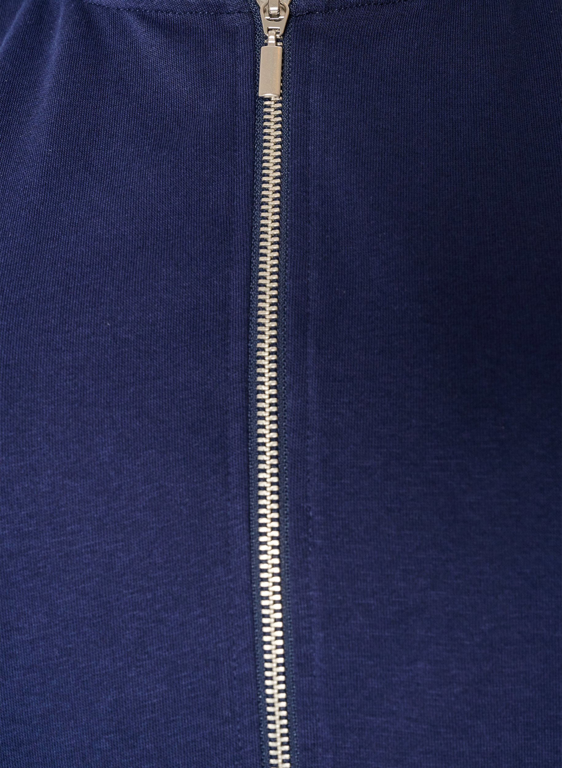 ZizziHettegenser med lommer, Bl&aring;, Packshot image number 2