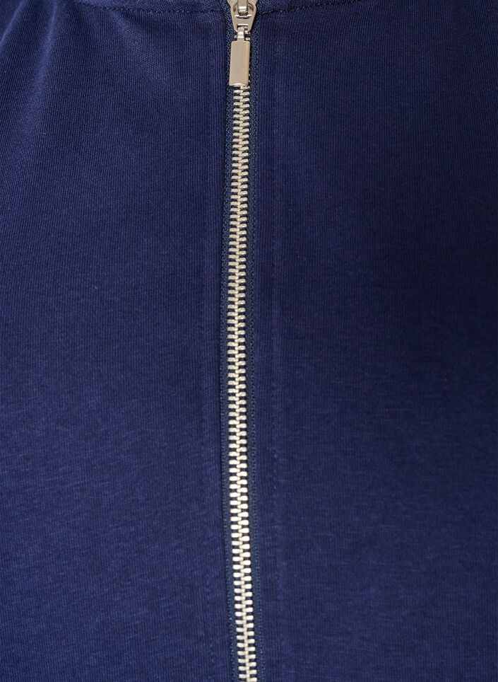 Hettegenser med lommer, Bl&aring;, Packshot image number 2