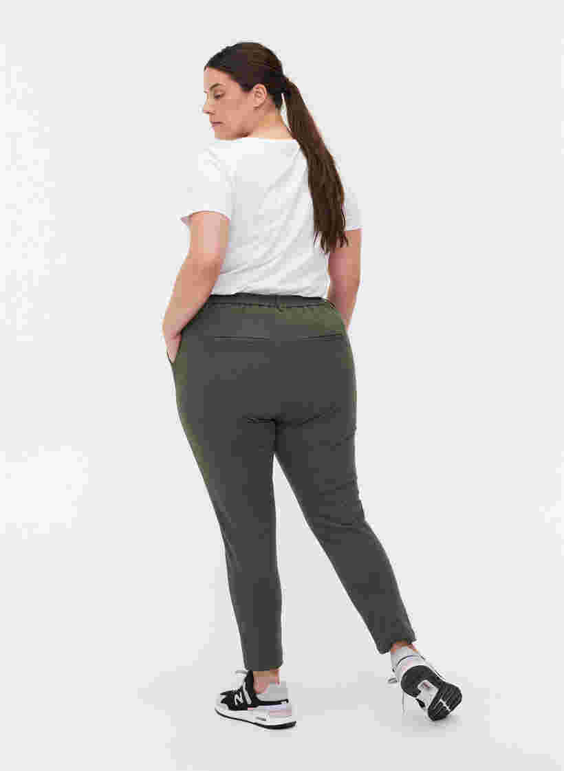 Cropped bukser med lommer, Thyme, Model image number 1