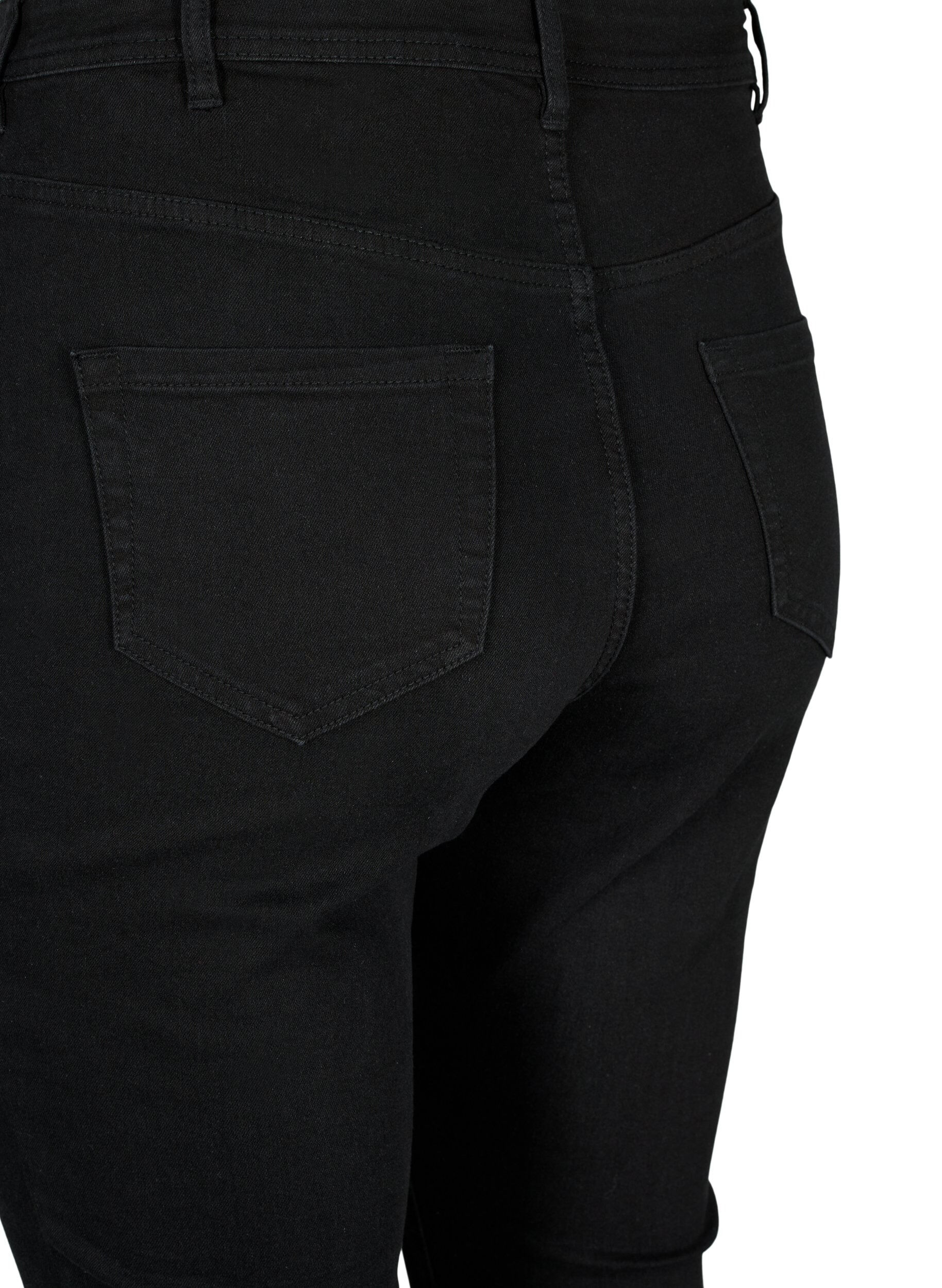 ZizziJeans med super slim passform, Svart, Packshot image number 3
