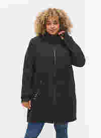 Softshelljakke med tilhørende fleece, Black Solid, Model