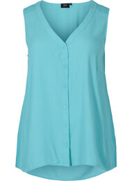 Viskosetopp med knapper, Aqua Sea