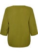 Bluse med 3/4 ermer, Gr&oslash;nn, Packshot image number 1
