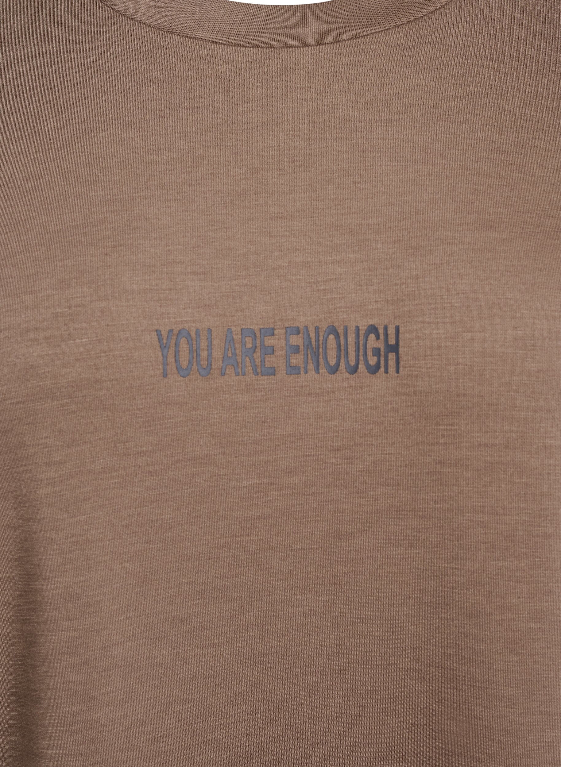 ZizziKort genserkjole i en modalblanding, Fossil , Packshot image number 2