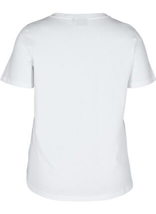 T-skjorte med trykk, Bright White TRAVEL, Packshot image number 1