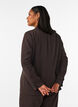 Dobbeltradet blazer med Loose fit, Brun, Model image number 2
