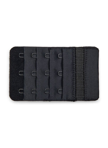 Zizzi Bh-forlenger med tre kroker, Svart, Packshot image number 0