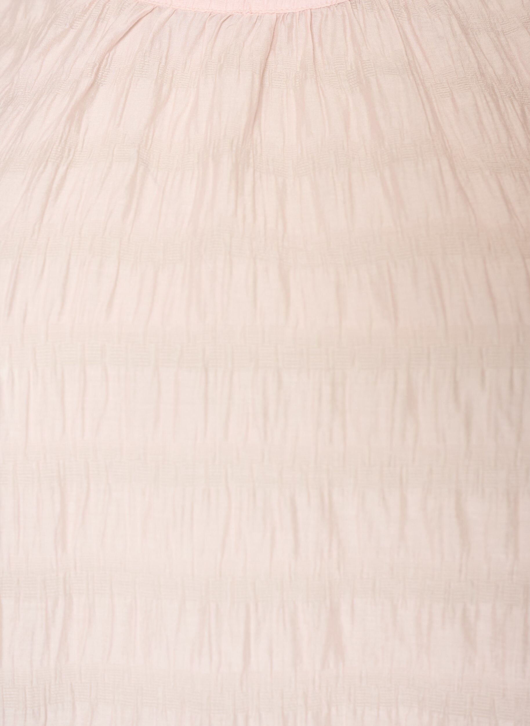 ZizziErmel&oslash;s bluse med tekstur og volanger, Rosa, Packshot image number 2