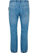 Joggebukse i denim med lommer, Blå, Packshot image number 1