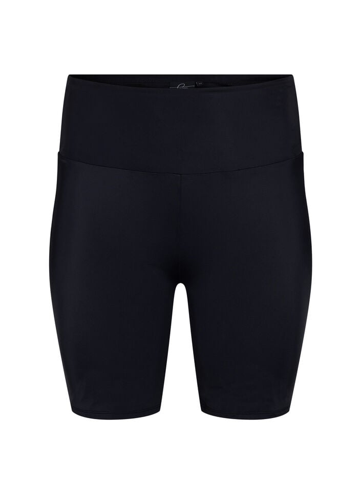 Lang badeshorts, Svart, Packshot image number 0
