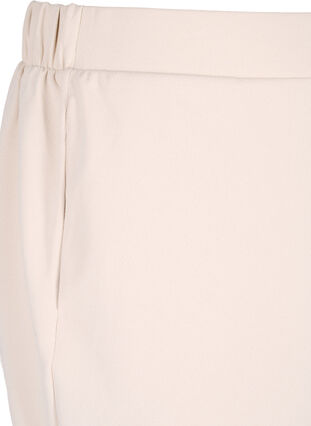Zizzi FLASH - Løstsittende shorts med lommer, Beige, Packshot image number 2