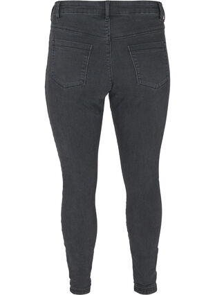 Zizzi Jeggings i bomullsblanding, Grey Denim, Packshot image number 1