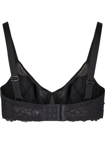 Blonde-BH med mesh, Black, Packshot image number 1
