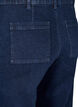 Jeans med h&oslash;y midje og vide ben, Bl&aring;, Packshot image number 3