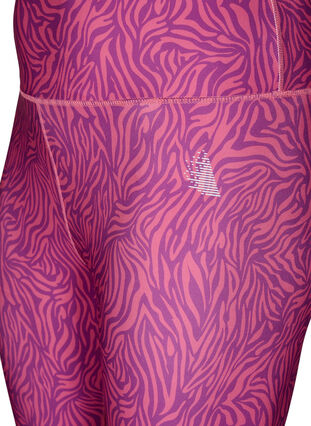 Zizzi 7/8 trentights med dyreprint, Charisma AOP, Packshot image number 2