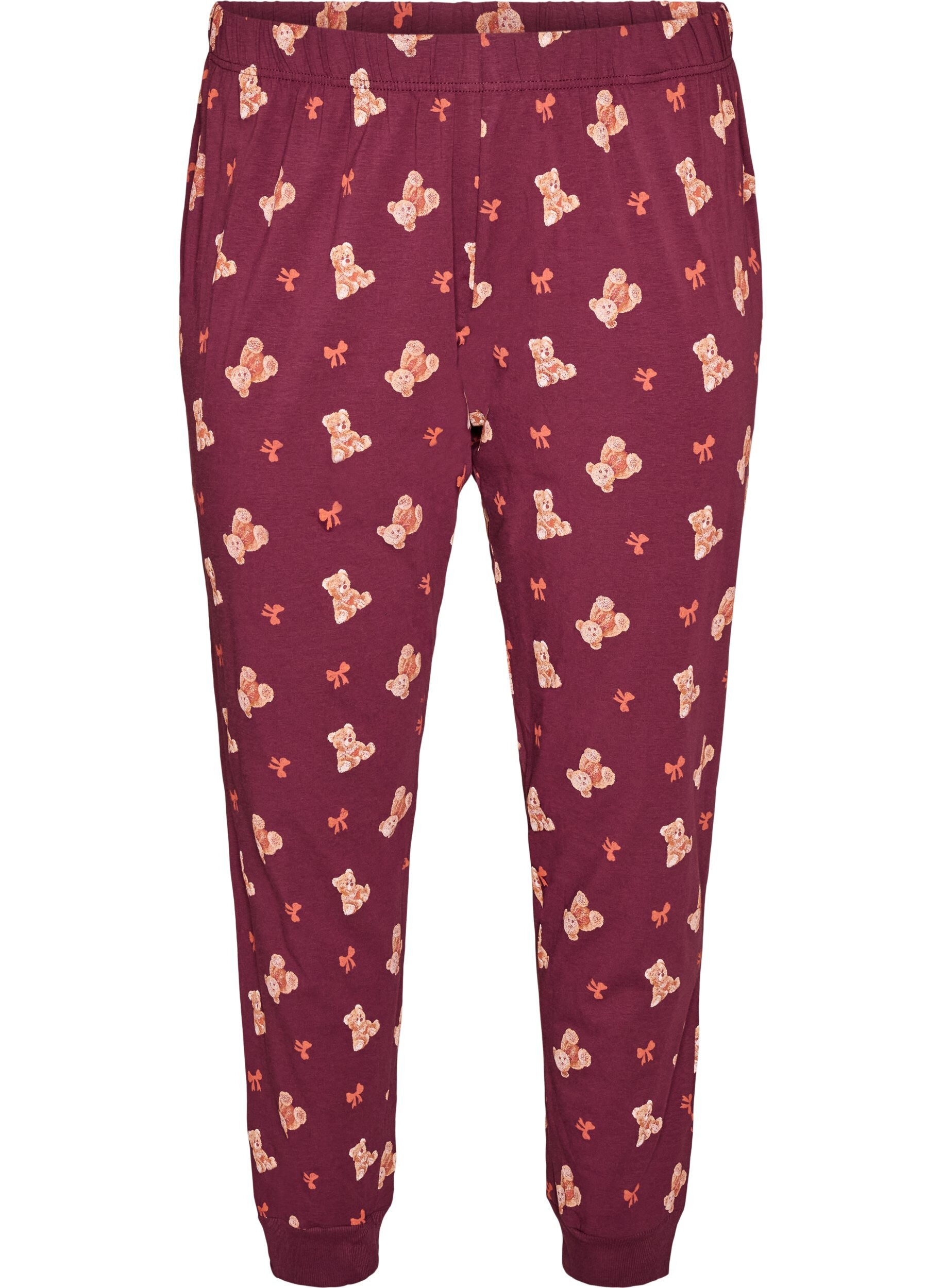Pyjamasbukser med trykk