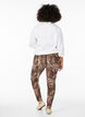 Viskose leggings med print, Brun, Model image number 2