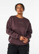 Genser med statement-detalj, Brun, Model image number 2