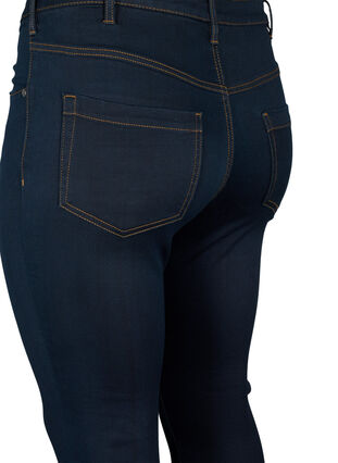Super slim Amy jeans med høyt liv, Tobacco Un, Packshot image number 3