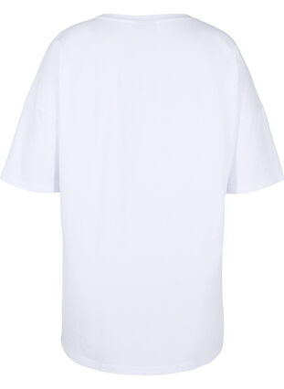 Support the breasts - T-skjorte i bomull, White, Packshot image number 1