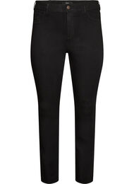 Amy super slim fit-jeans med h&oslash;y midje, Svart