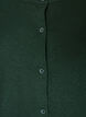 Finstrikket cardigan med rund hals, Gr&oslash;nn, Packshot image number 2