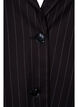 Pinstripet jakke, Black W. Pinstripe, Packshot image number 2