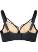 Polstret BH med blonder og snor, Black, Packshot image number 1