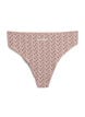 7-pakning G-strenger i bomull med ukedager trykt, Rosa, Packshot image number 2