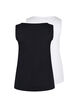 Basis tanktopp i en ribbet struktur, 2 stk., Black/Bright White, Packshot image number 1