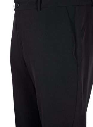 Bukser med glidelås ved ankelen, Black, Packshot image number 2