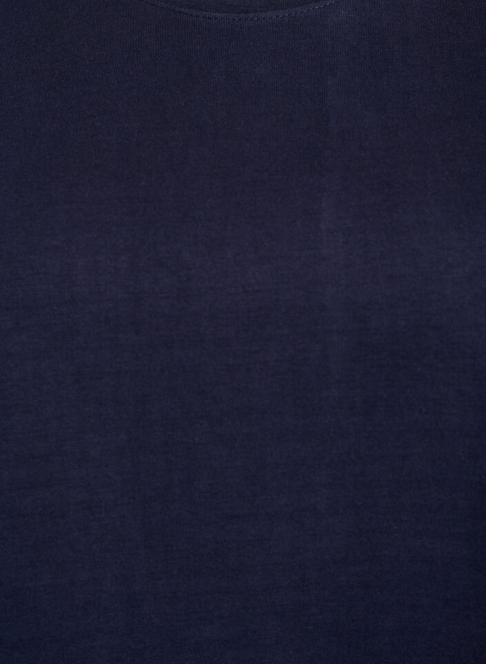 Genser med crewneck, Bl&aring;, Packshot image number 2