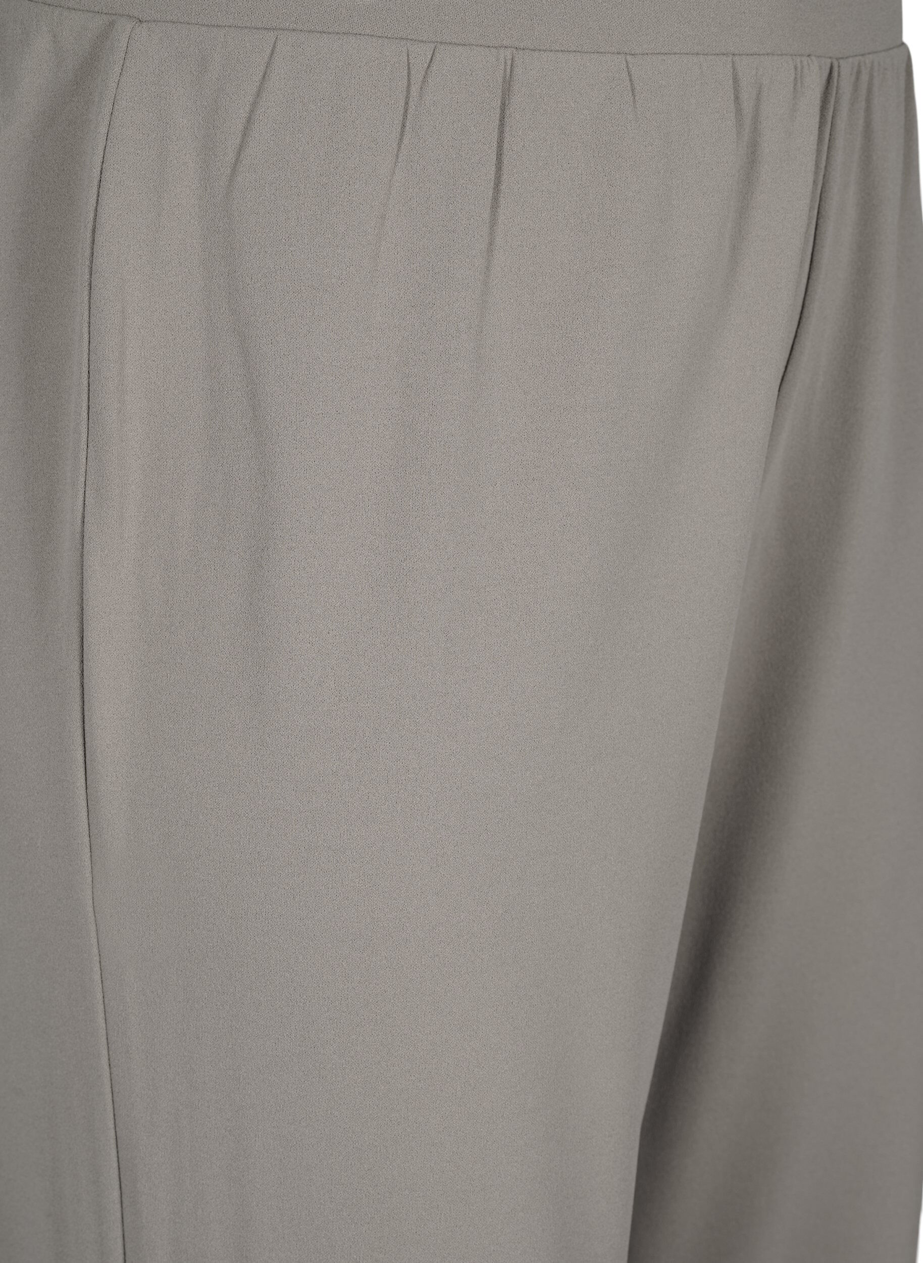 ZizziBukser med straight fit, Beige, Packshot image number 2