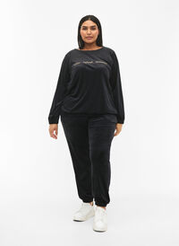 Velurbukser , Black, Model