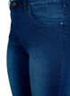 Super slim Amy jeans med høyt liv, Blue Denim, Packshot image number 2