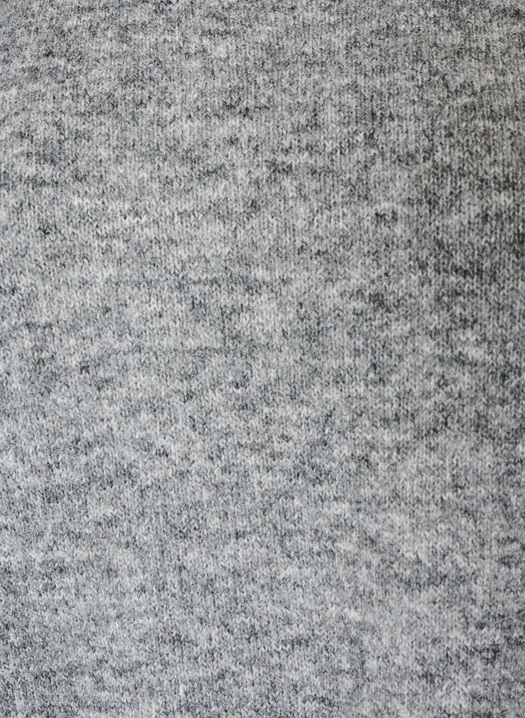 ZizziLoose fit genser med rund hals, Gr&aring;, Packshot image number 2