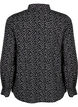 FLASH - Skjorte med prikker, Black White Dot, Packshot image number 1