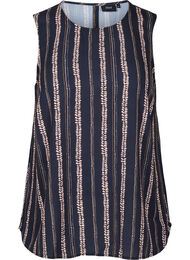Topp uten ermer med mønster, Graphic Stripe