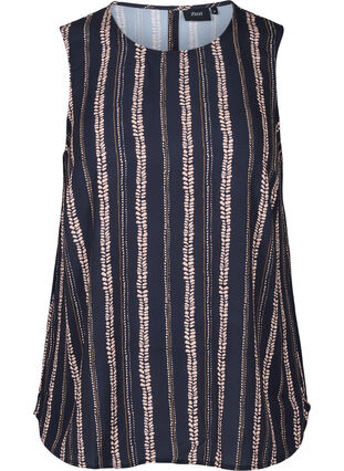Topp uten ermer med mønster, Graphic Stripe, Packshot image number 0