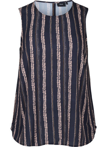 Topp uten ermer med mønster, Graphic Stripe, Packshot image number 0