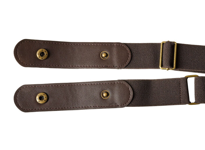 Elastisk belte, Brun, Packshot image number 1