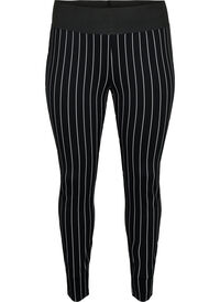 Leggings med pinstripes