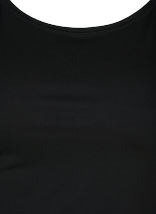 Zizzi Light shapewear topp med justerbare stropper, Black, Packshot image number 2