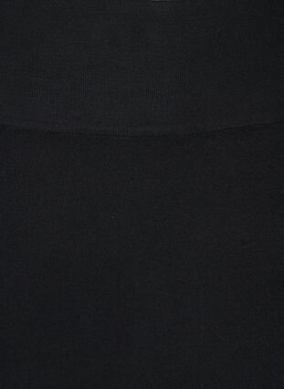 Tettsittende skjørt i strikk, Black, Packshot image number 2