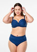 Bikinitruser med omslagsdetaljer, Bl&aring;, Model image number 0