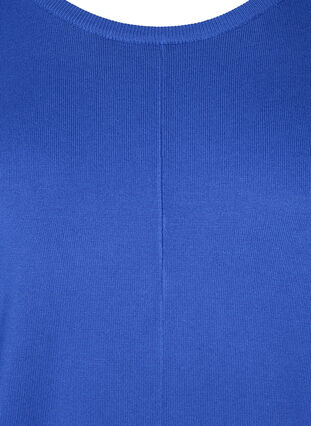 Strikket genser, Dazzling Blue, Packshot image number 2