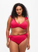 Bikinitruse med volanger, Rosa, Model image number 0