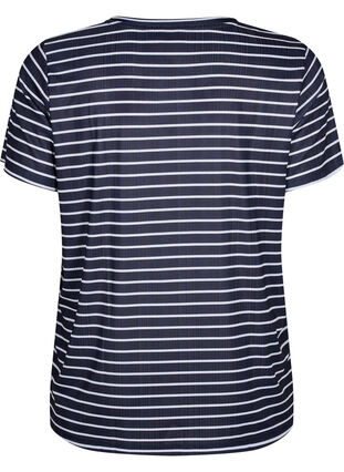 FLASH – T-skjorte med blomstertrykk, Night S. W. Stripe, Packshot image number 1