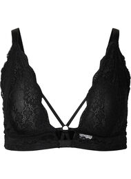 Blonde-BH med string, Black