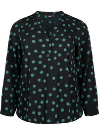 FLASH - bluse med lange ermer og trykk
